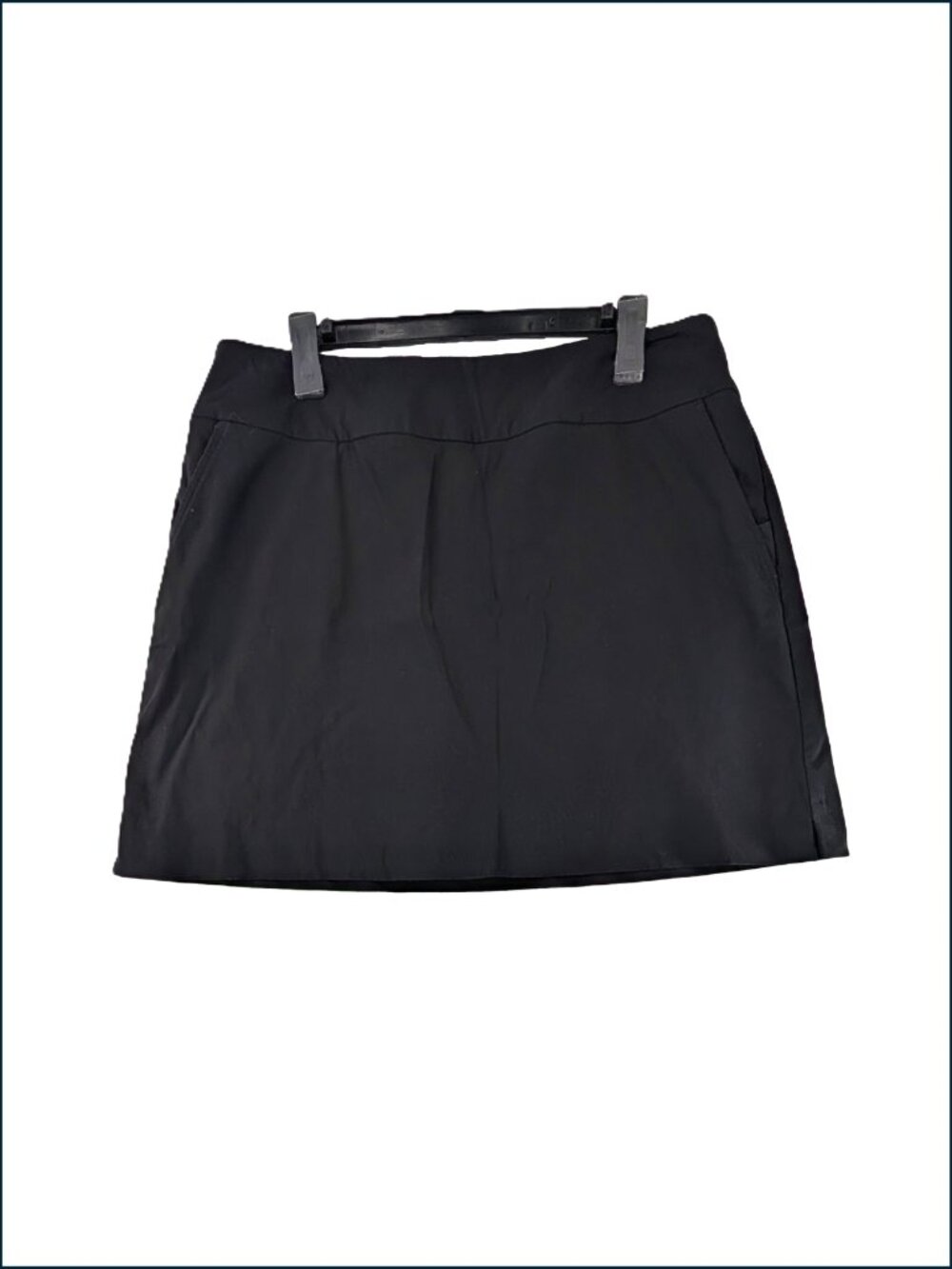 Swing Control Athletic Skort Womens 14 Black Golf Tennis Active Built-in Shorts